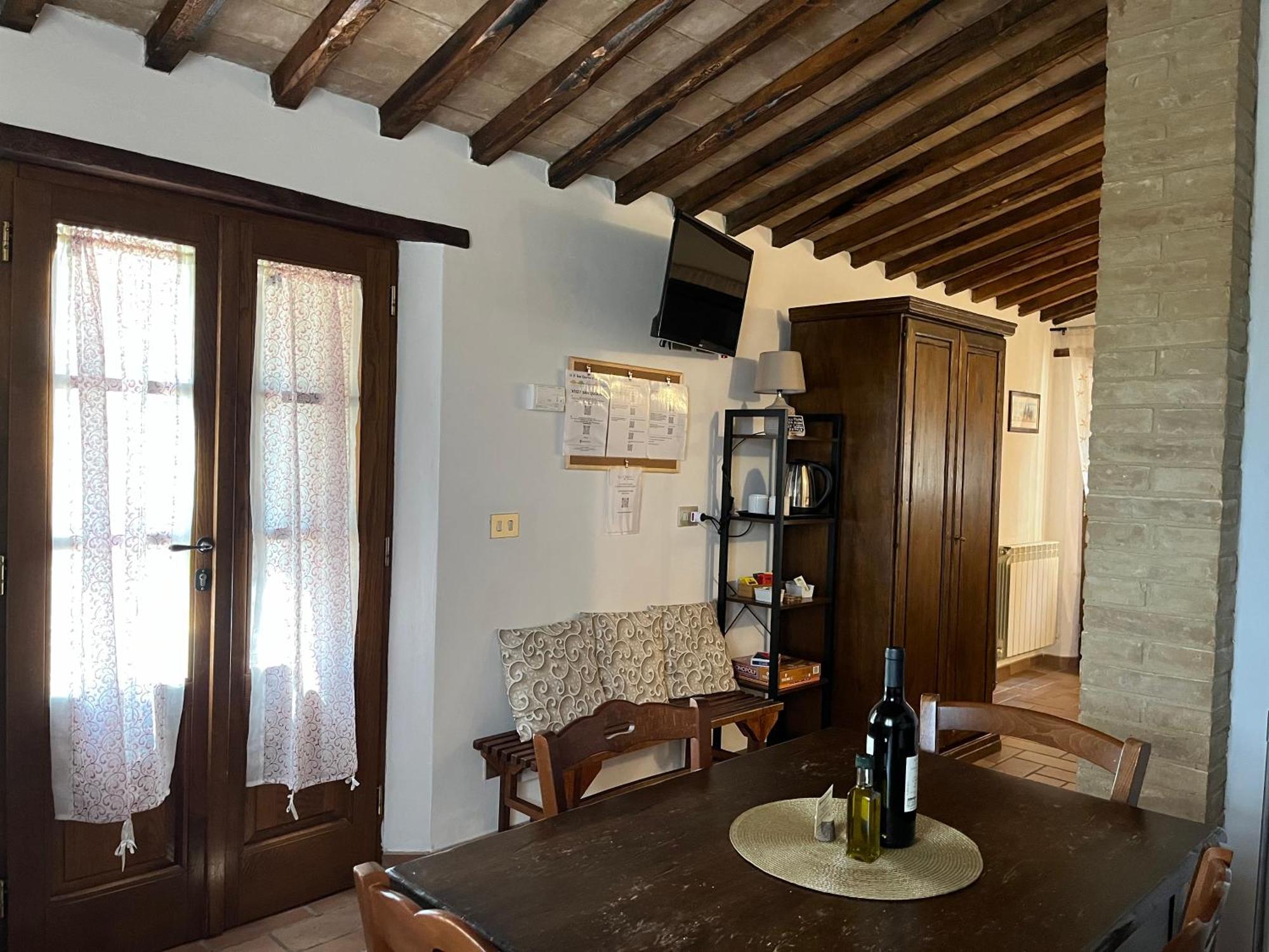 Agriturismo Le Querciole In Val D'Orcia Bagno Vignoni Kamer foto